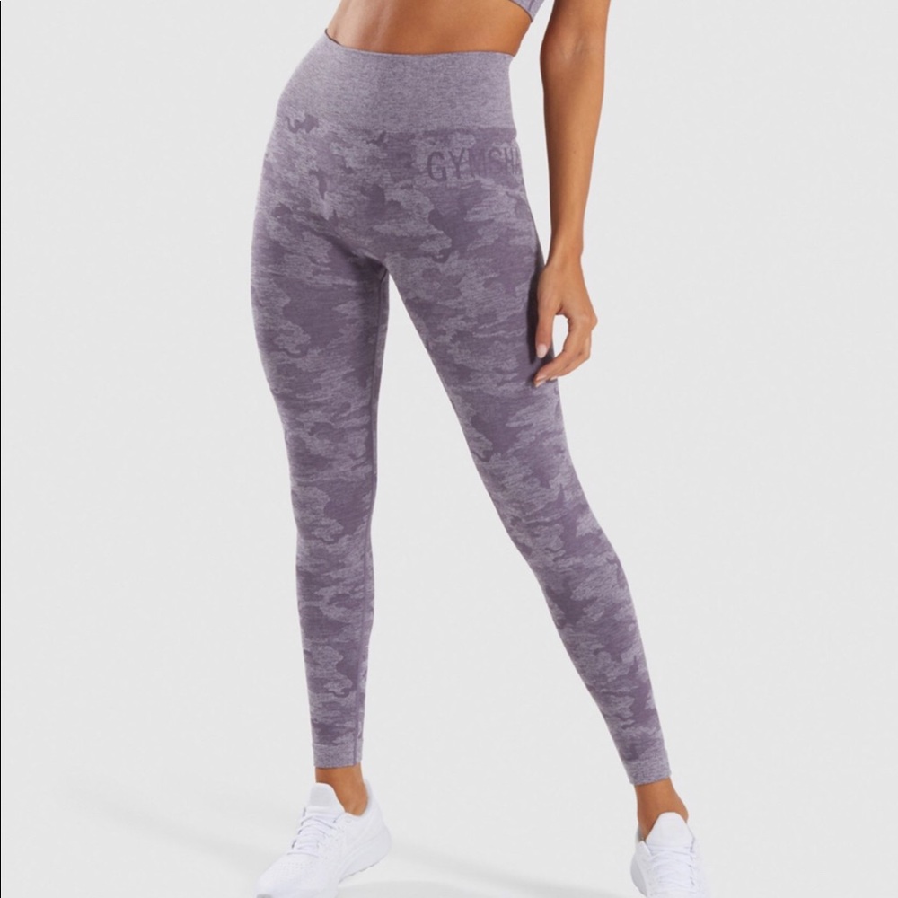 Gymshark camo seamless leggings...XS